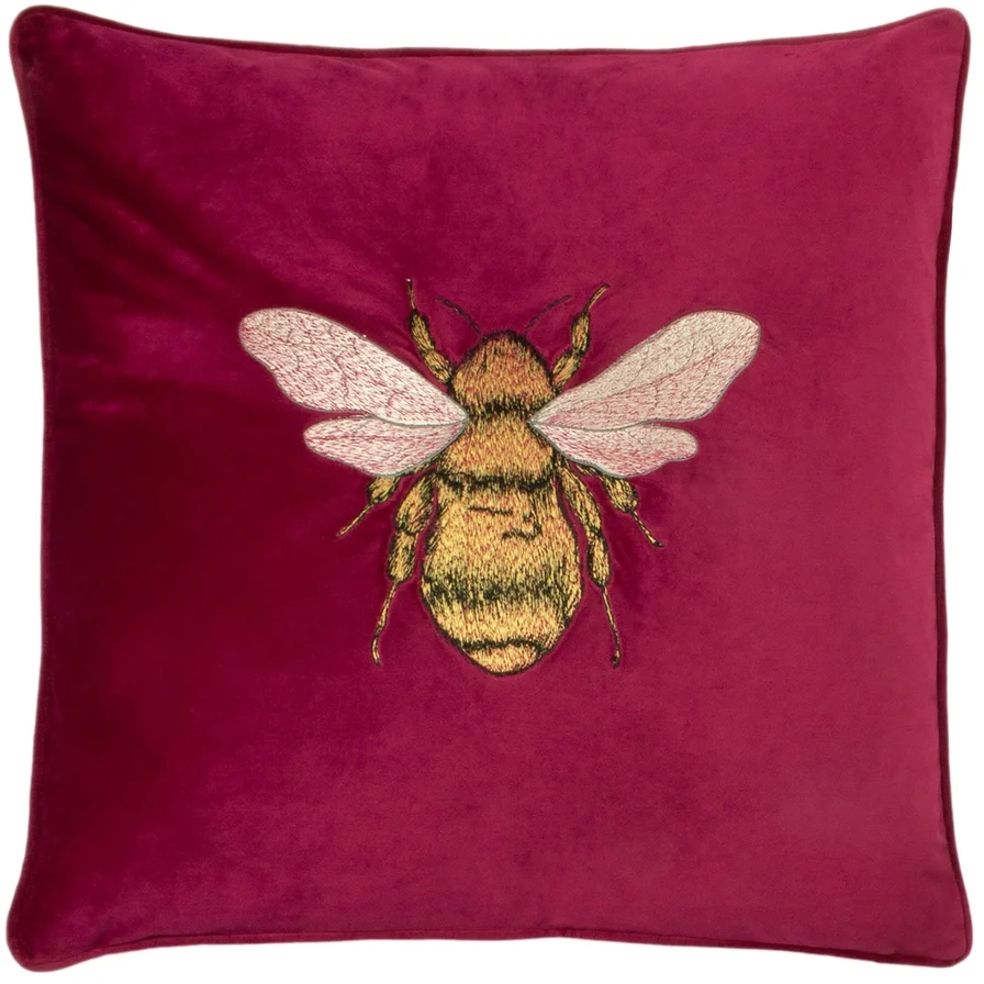 Tyynynpäällinen Hortus Bee Fuksia 50 x 50 cm - Image 2