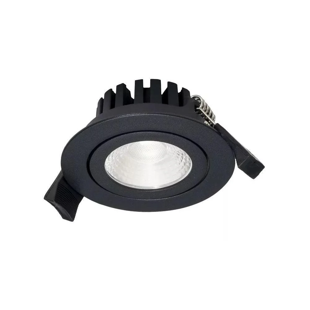 Alasvalo Arten Fokus Outdoor, 8W, IP65, Ø80*30mm, musta - Image 2
